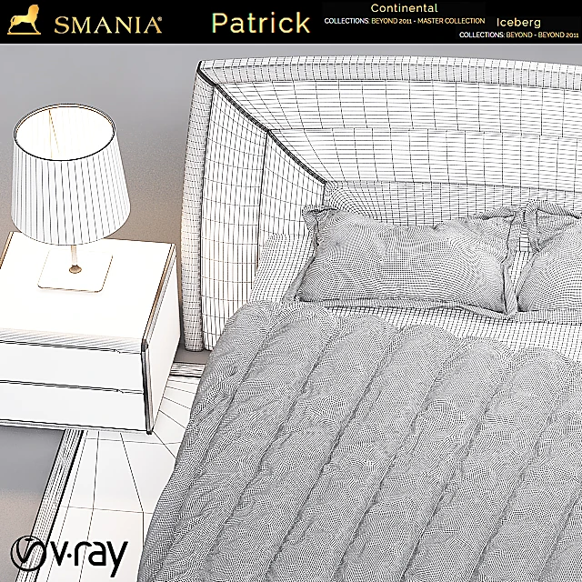 Bed Patrik by Smania (3)