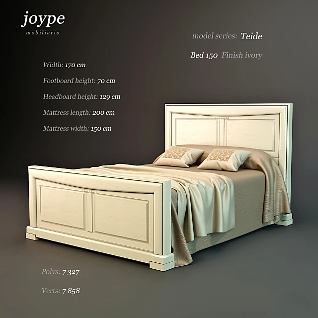 Bed Teide 150 by Joype