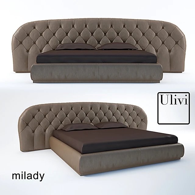 Bed Milady by Ulivi Salotti