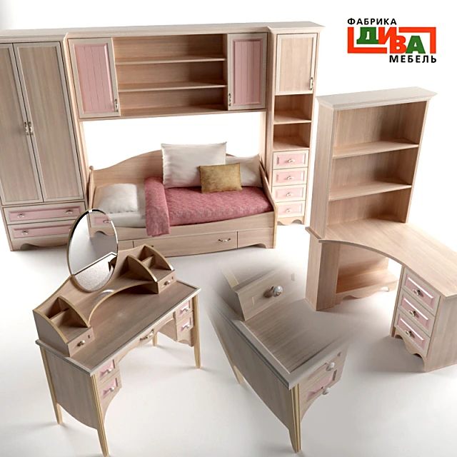 Children's Furniture Set Nicole ART by Diva Furniture