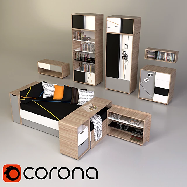 Children's furniture set Evolve by Vox