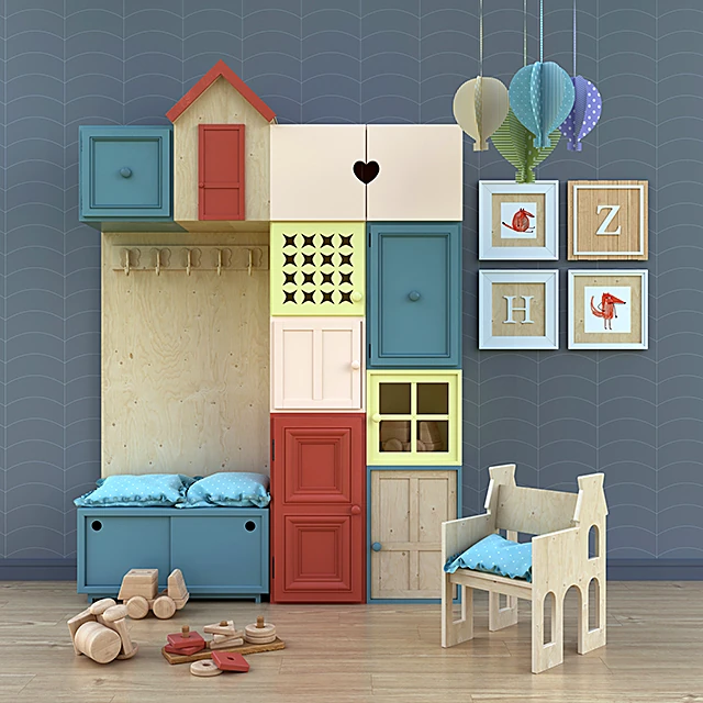 Modular Children's Furniture Set