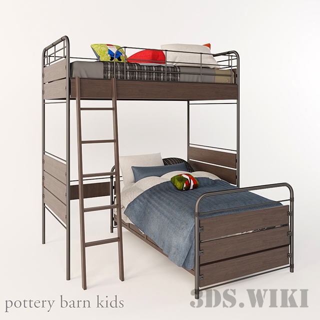 Bunk Bed Owen Pottery Barn Kids, Pottery Barn Full Size Bunk Beds