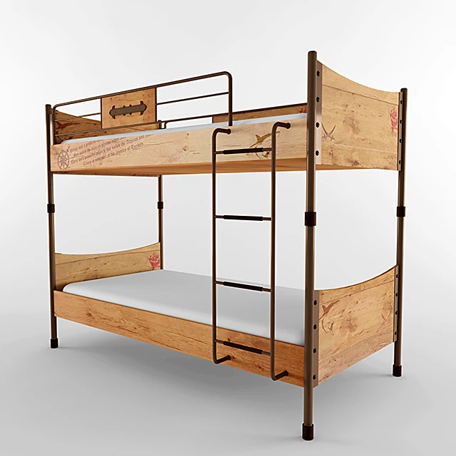 Bunk bed Black Pirate by Cilek