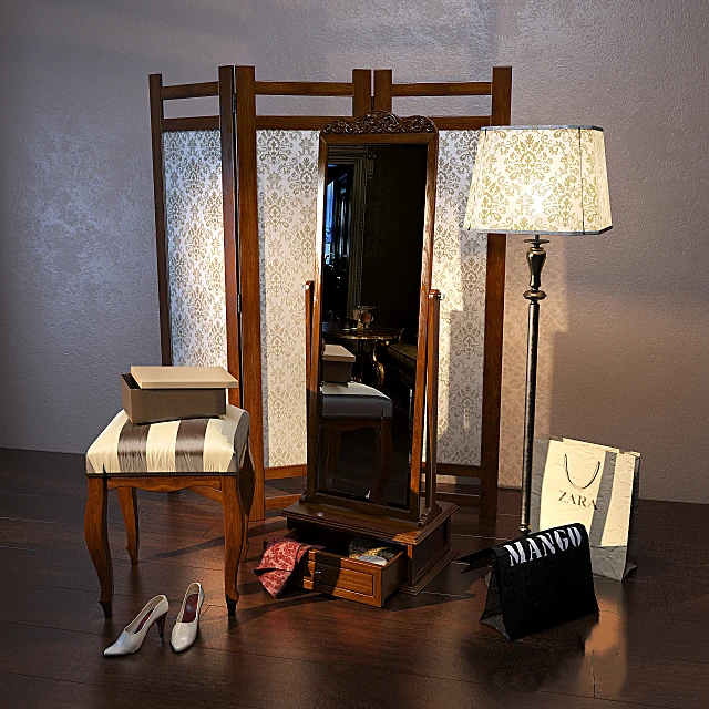 Classic Dressing Room Furniture Set