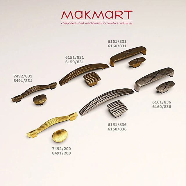 Furniture handles Makmart by Makmart