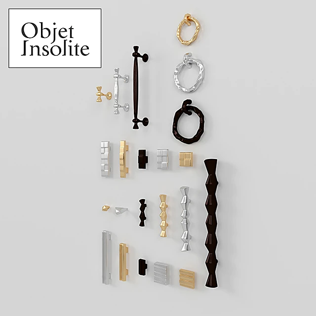 Cabinet Handles pens by Objet Insolite