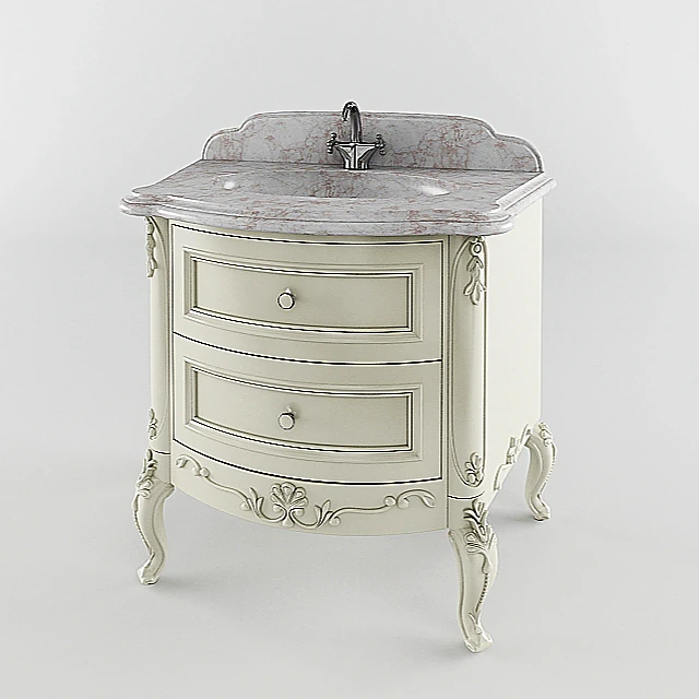 Bathroom Vanity Dimkra Tumba Klasik by Borgo