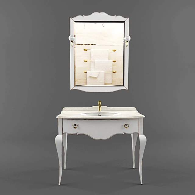 Bathroom Vanity Set with Classic Design