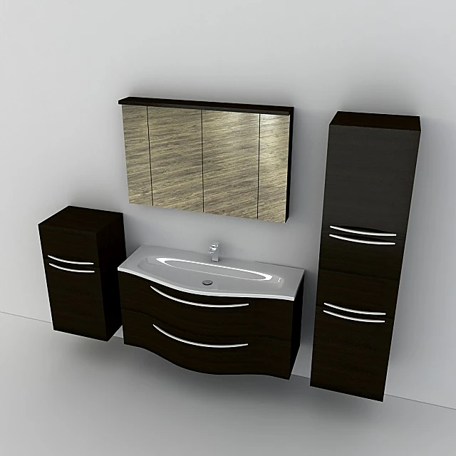 Bathroom Furniture Set Nayra 120 by Kolpa-San (2)