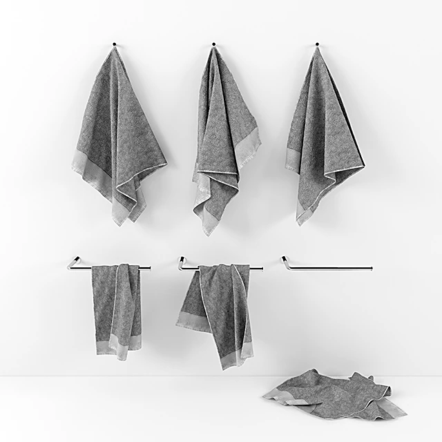 Towel Set with Minimalist Design