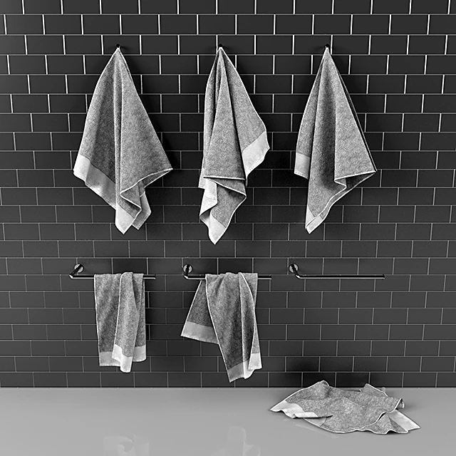 Towel Set with Minimalist Design (2)
