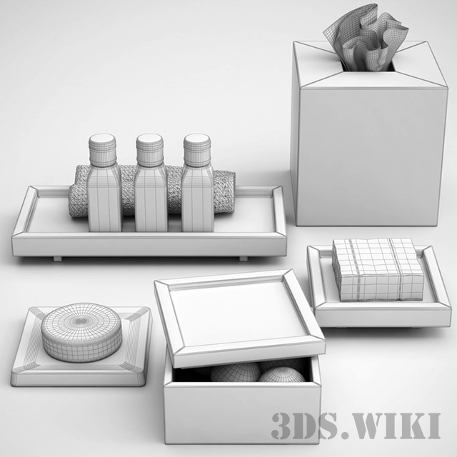 Bangkok Bathroom Accessories - Download the 3D | zeelproject.com