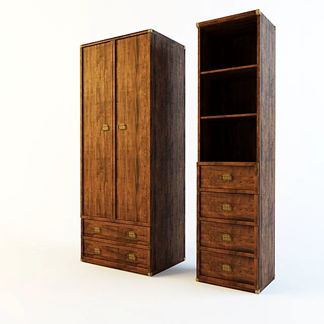 Double-Door Wardrobe Indiana by BRW