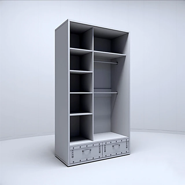 Sliding Wardrobe with Lighthouse Illustration (5)