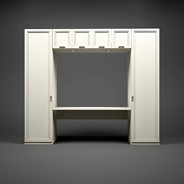 Children's Wardrobe Desk Unit (2)