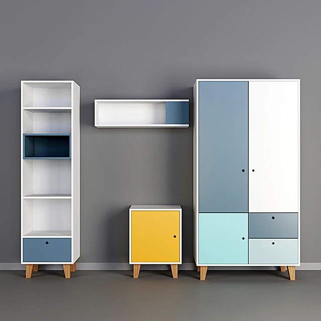 Childroom Wardrobe Set Concept by Vox