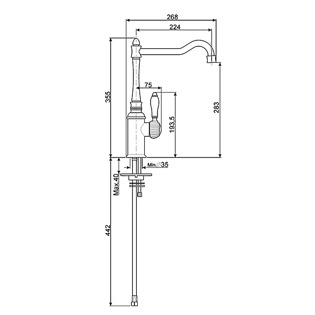 Смеситель для кухни 3
