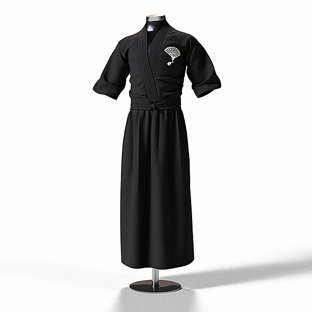 Decorative Kimono with Traditional Design (4)