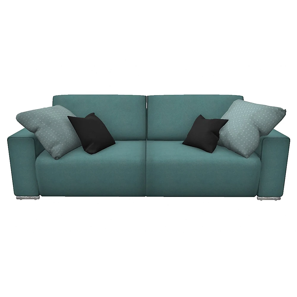Two-seater Sofa with Fabric Upholstery