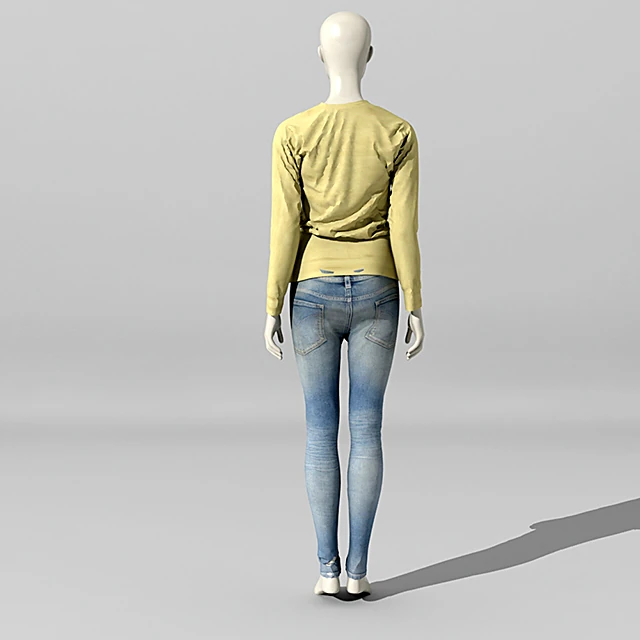 Mannequin with jeans and Scotch & Soda sweater by Calvin Klein (3)