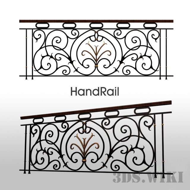 Railing - Handrail 1