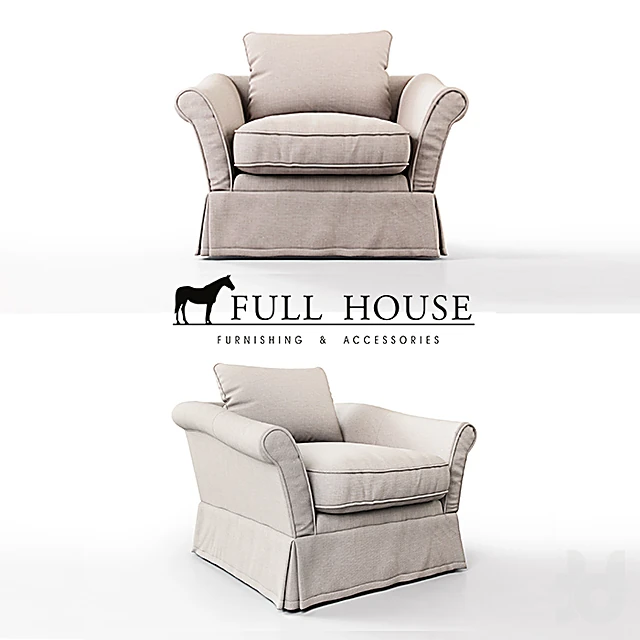 Armchair BELGIAN by FULL HOUSE
