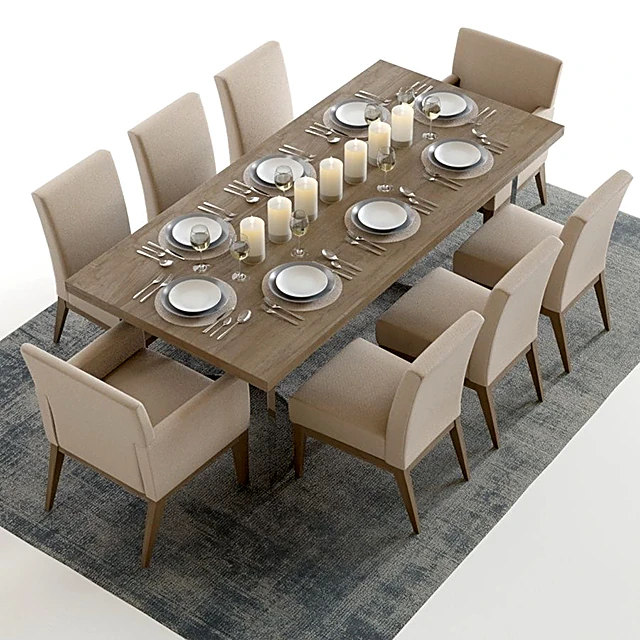 Dining Set Durham and Sadie by Pottery Barn (4)