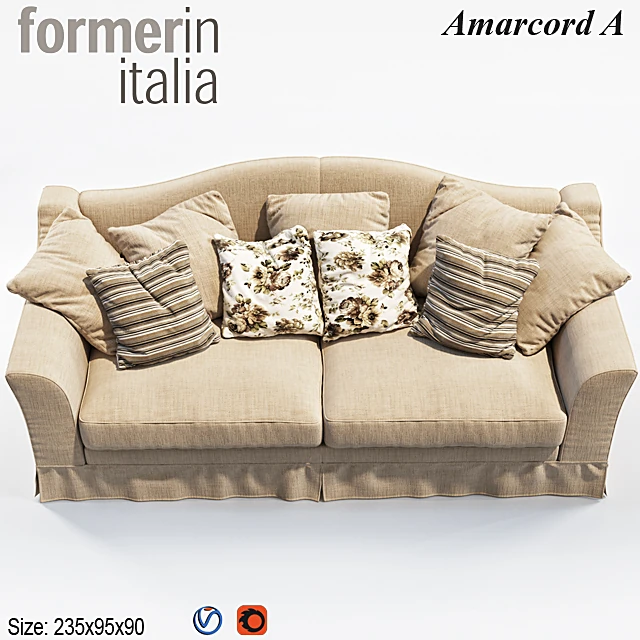 Sofa Amarcord A by Formerin (2)