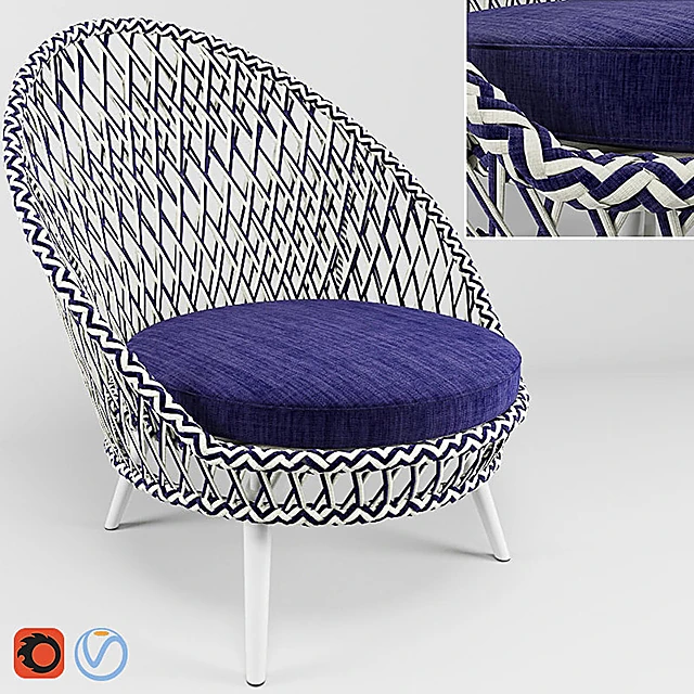 Lounge Chair Panna Lounge by Mindo