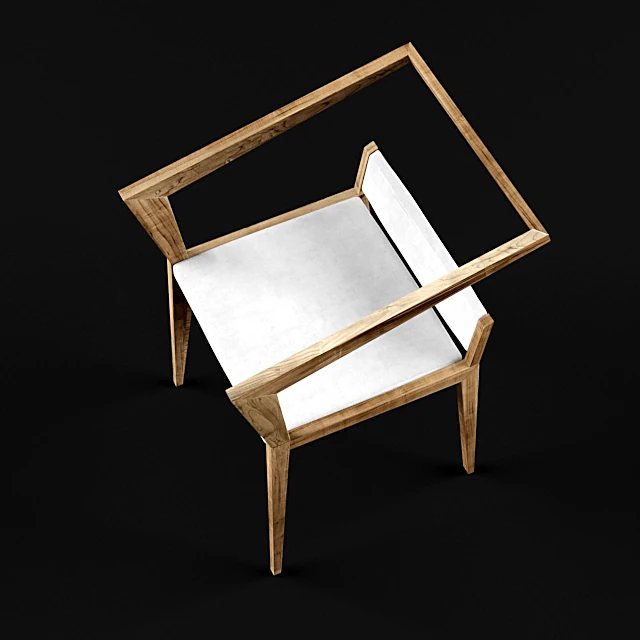 Wooden Chair with Modern Design (3)