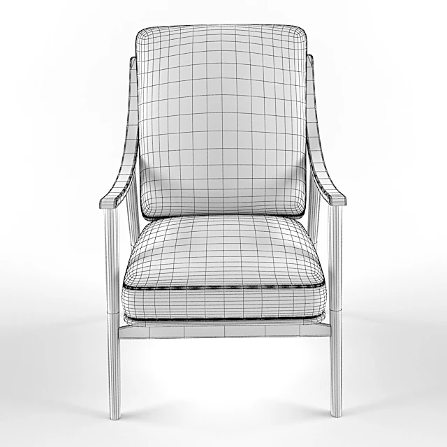 Classic Modern Leather Armchair (3)