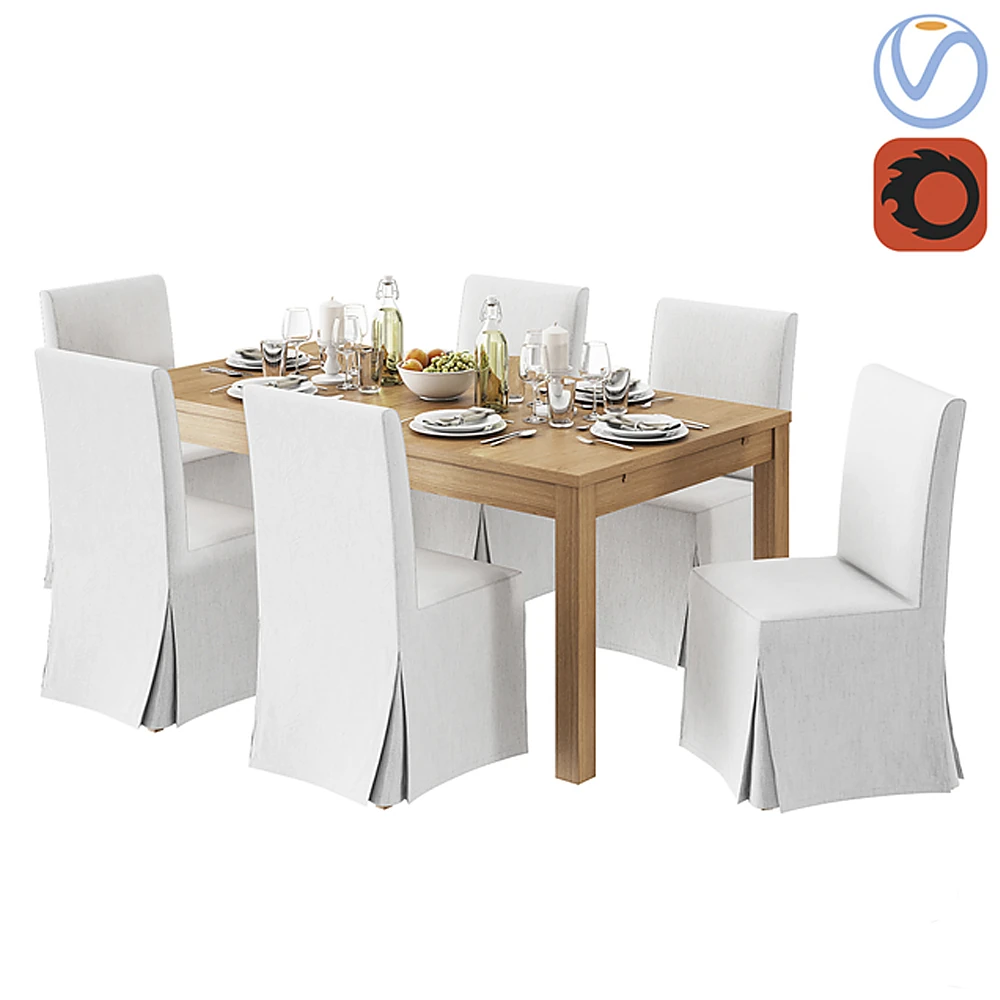 Dining Set HENRIKSDAL BJURSTA by IKEA