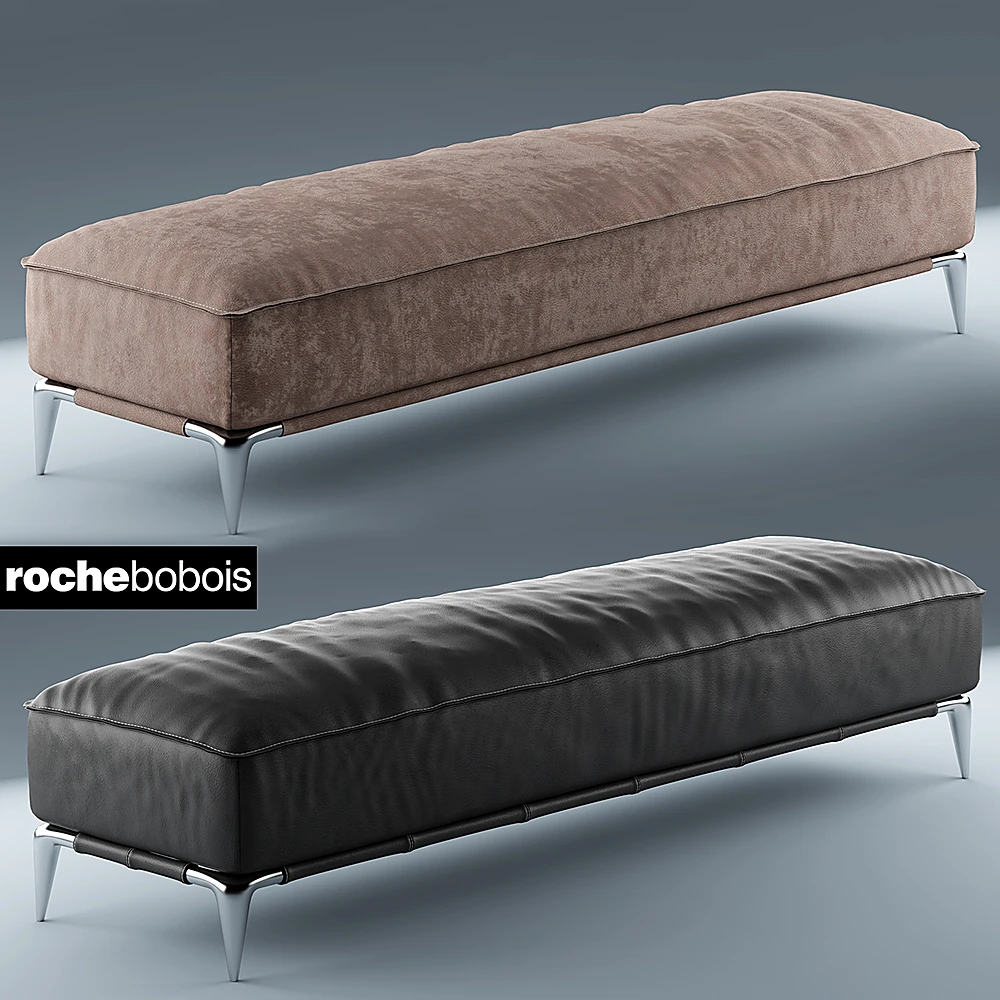 Rectangular Pouf ELLICA by Roche Bobois