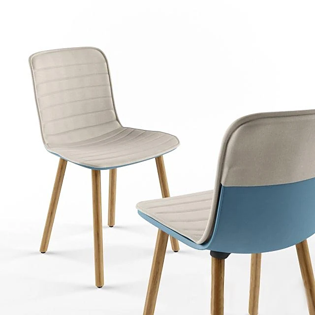 Chair Hal Wood by Vitra