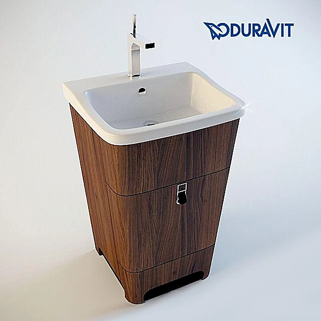 Washbasin with cabinet Esplanade by Duravit