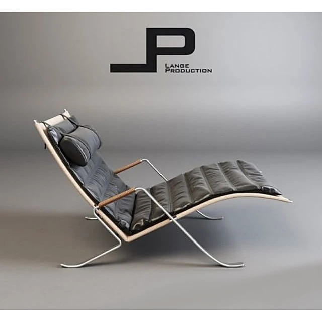Chaise Lounge FK 87 Grasshopper by Lange Production (2)