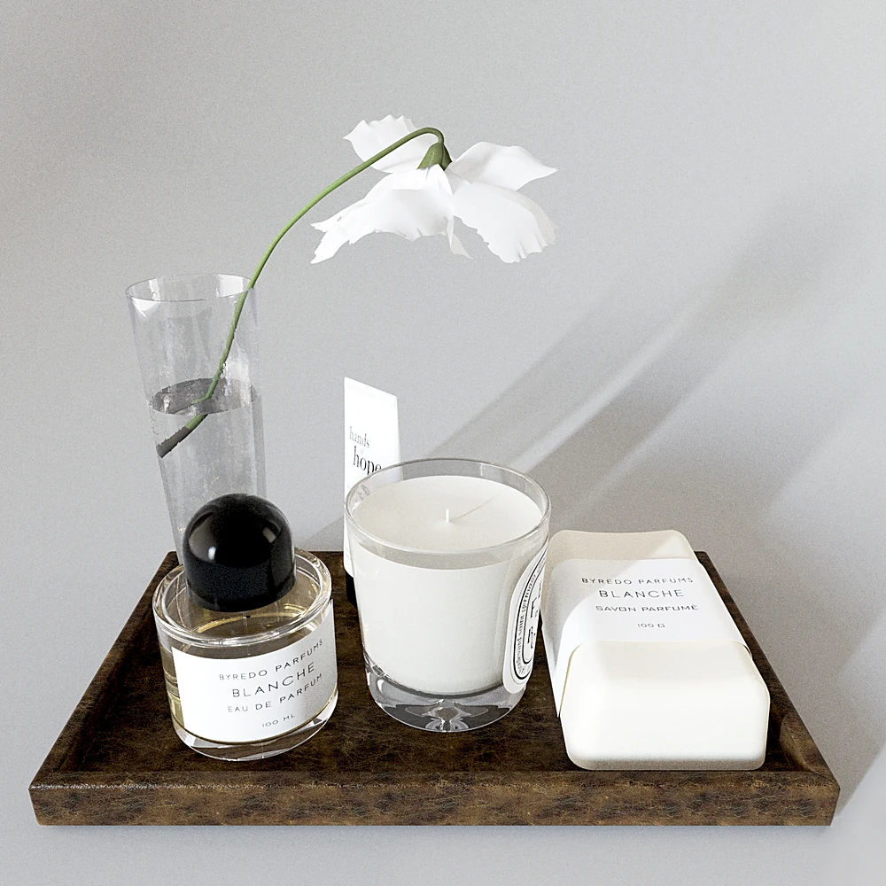 Bathroom set Blanche Savon by Byredo