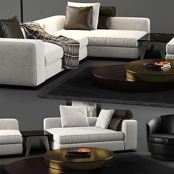 Living Room Set by Minotti (2)