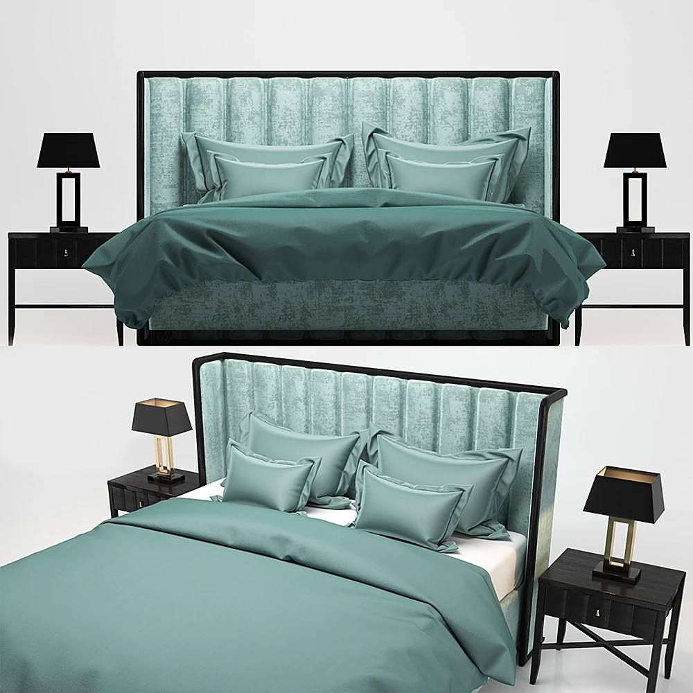 Upholstered Bed Philipp by Selva (2)