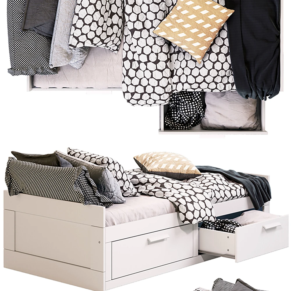 Daybed with Drawers BRIMNES by IKEA (2)