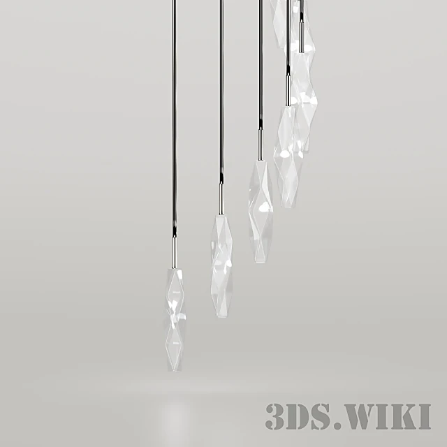 Ceiling lamp Sculptured Ice 888-20 by SEARCHLIGHT (4)