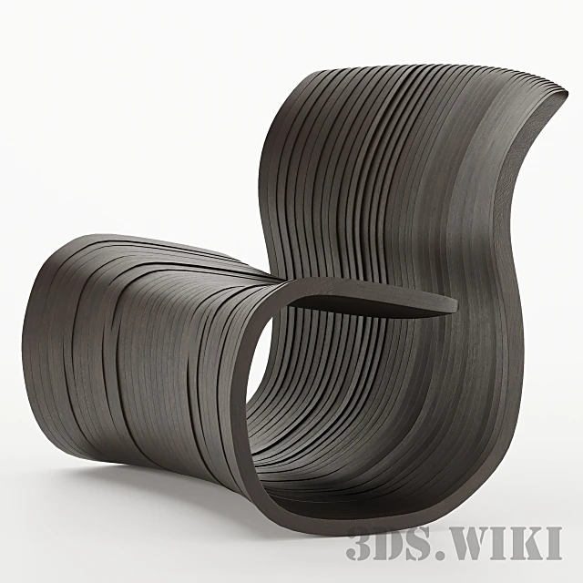 Lounge Chair Riddle WOOD by Pietro Estrada (2)