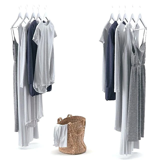 Garment and Basket Collection in Minimalist Style
