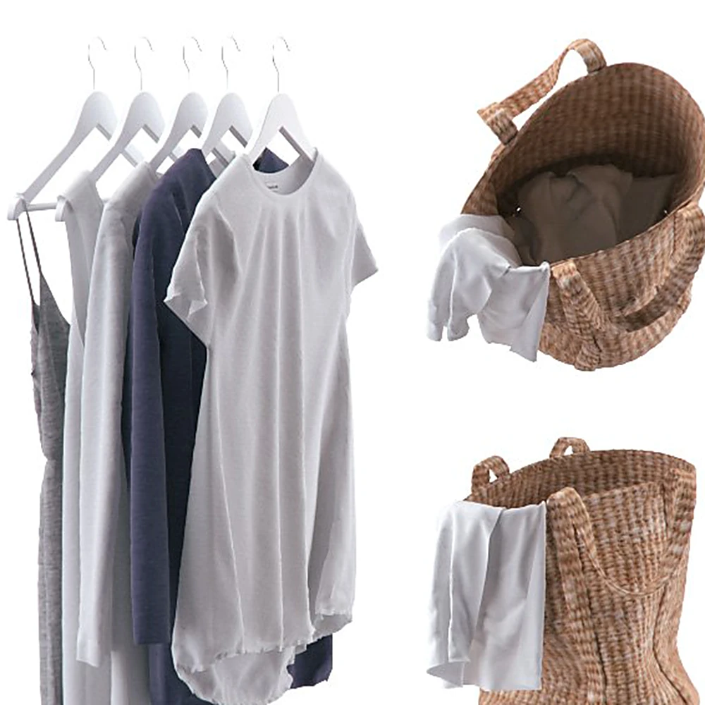 Garment and Basket Collection in Minimalist Style (2)