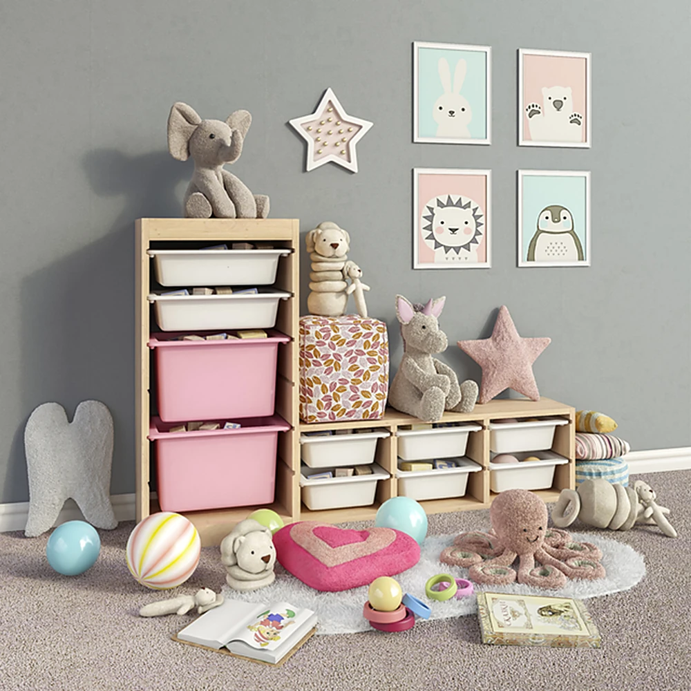 Children's Storage and Decor Set by IKEA (2)