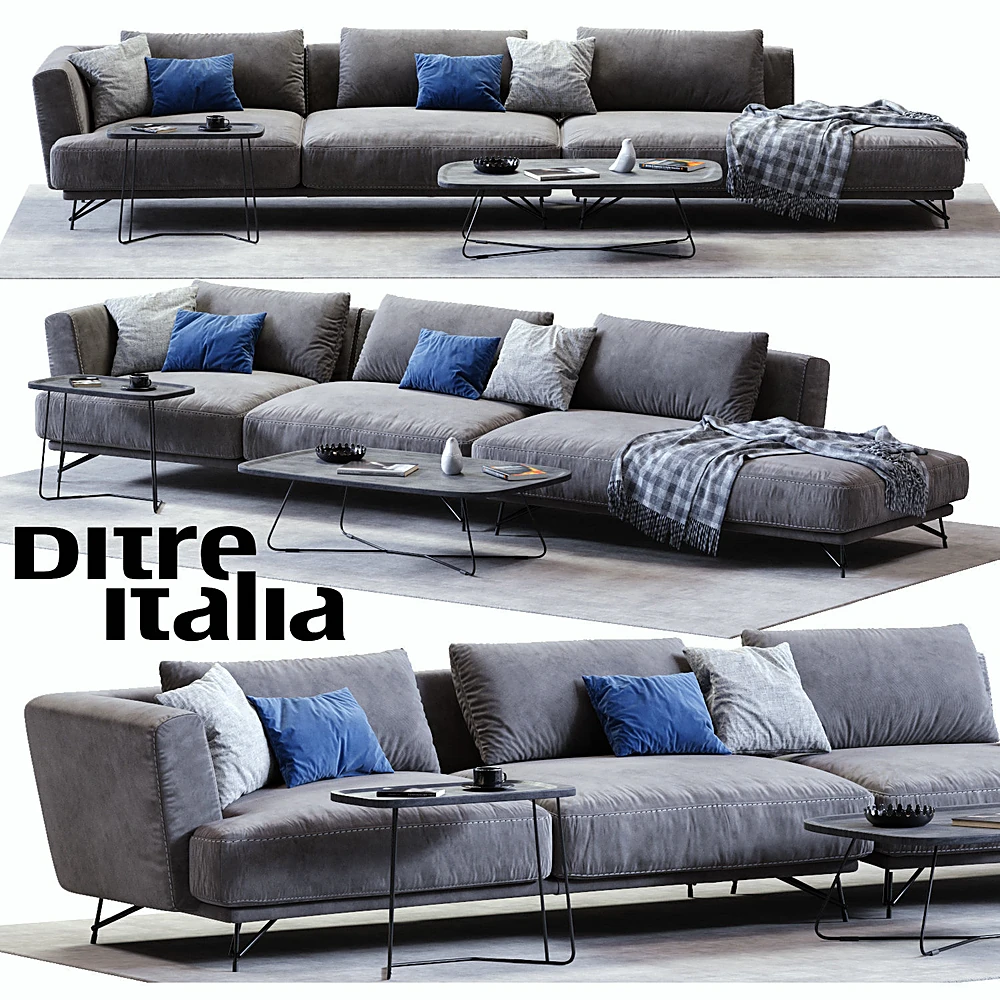 Sectional Sofa Lennox by Ditre Italia