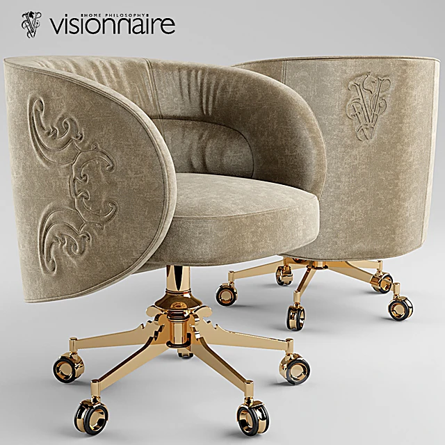 Swivel Armchair Mackenzie by Visionnaire