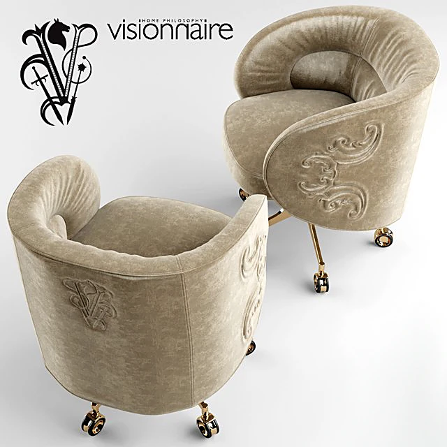 Swivel Armchair Mackenzie by Visionnaire (2)