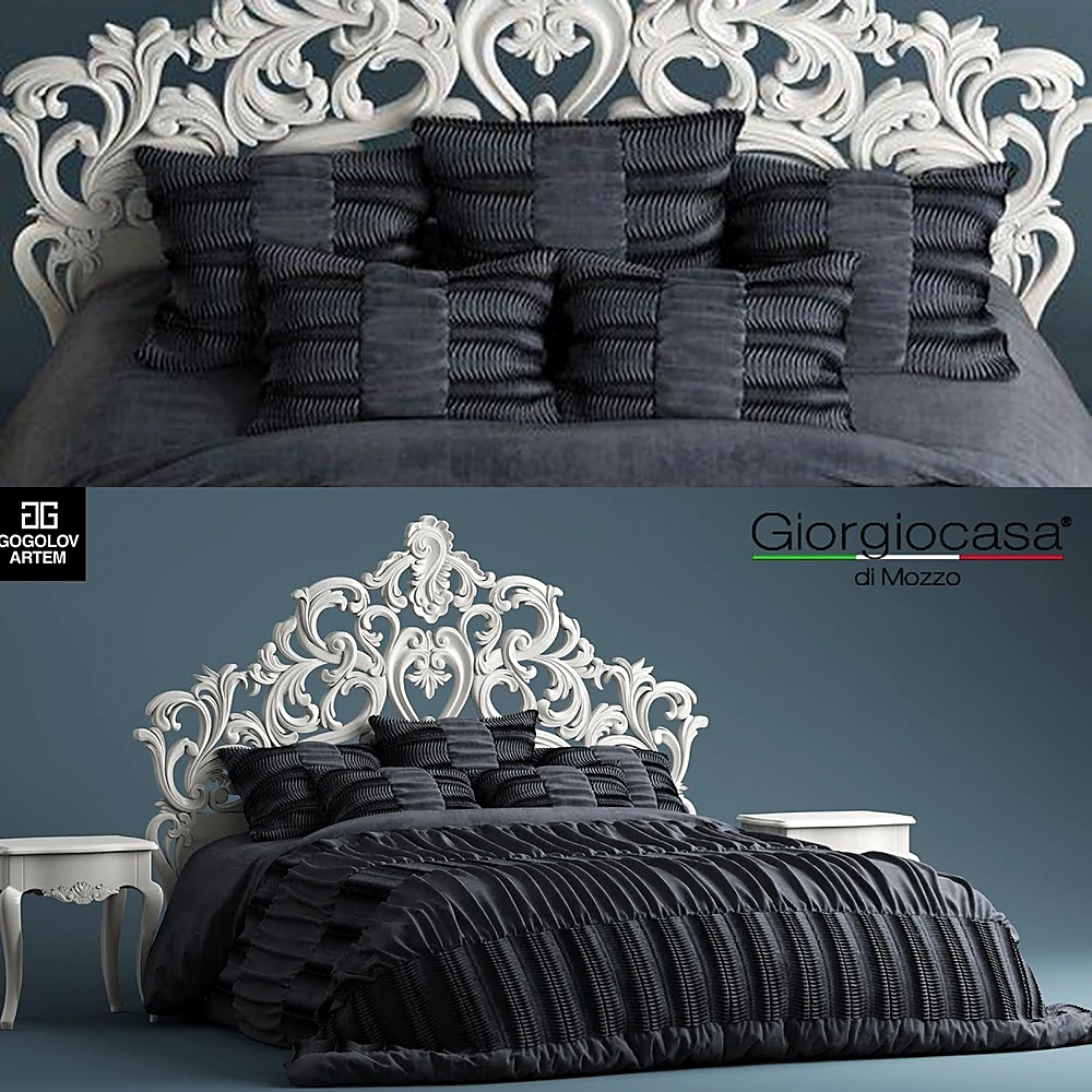 Bed MEMORIE VENEZIANE by Giorgio casa